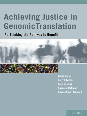 cover image of Achieving Justice in Genomic Translation